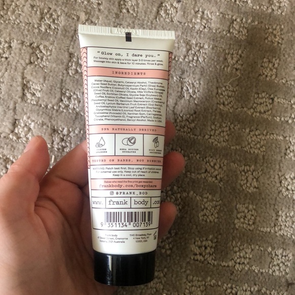 Frank Body glow mask 80ml for bouncy skin - Picture 2 of 3